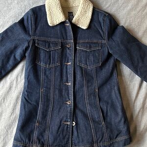 Gap Vintage Denim and Sherpa jacket